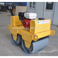 Types of vibratory road rollers Hand operated double drum soil compactors(FYL-S600)